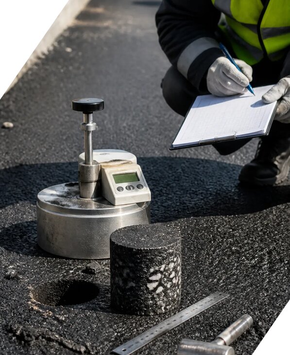 Коэффициент уплотнения асфальта в Егорьевске от 3038 р. | ЭкспертизаРоссия