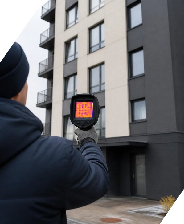 Тепловизионное обследование зданий в Егорьевске от 5063 р. | ЭкспертизаРоссия