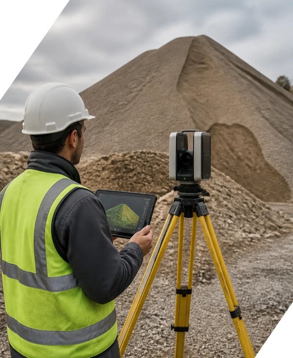 Лазерное 3D сканирование насыпей в Егорьевске от 15189 р. | ЭкспертизаРоссия